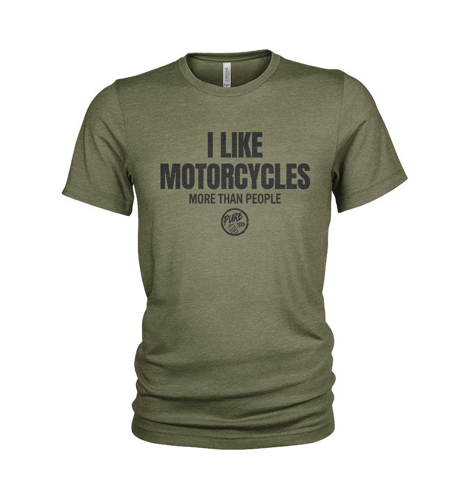 I like Motorcycles more than people