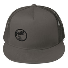 Load image into Gallery viewer, Pure Trash - Mesh Back Snapback
