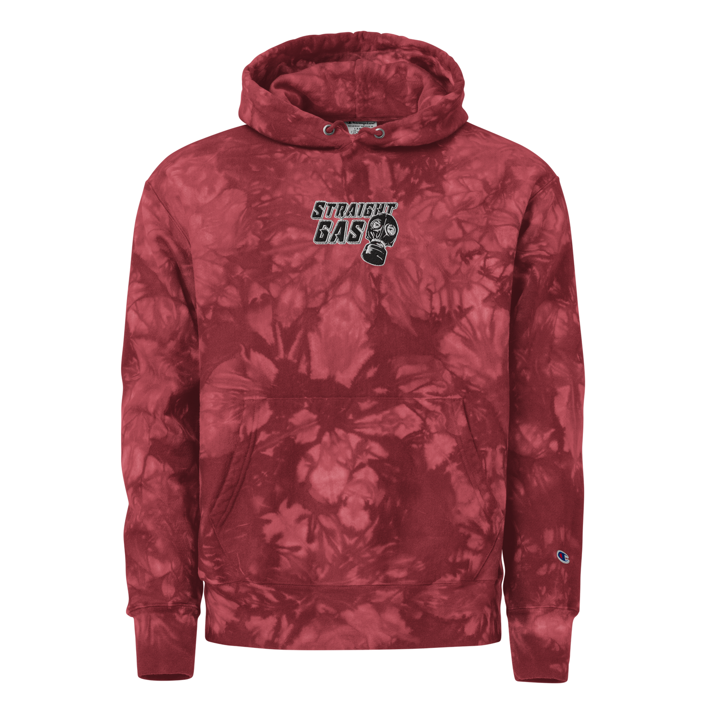 Straight Gas Unisex Champion tie-dye hoodie